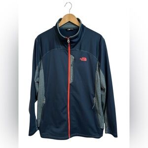 The North Face Mens Navy Full Zip Jacket Size XL